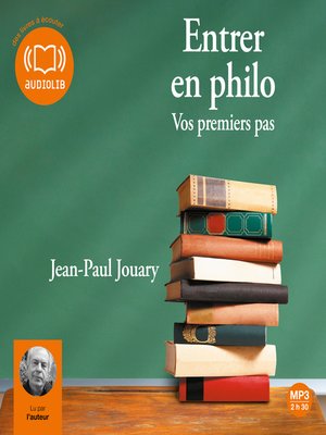 cover image of Entrer en philo